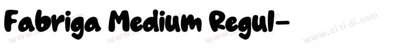 Fabriga Medium Regul字体转换 Fabriga Medium Regul字体转换